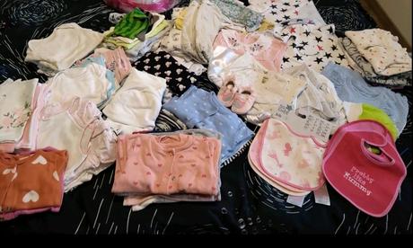 Balík veci pre dievča od 0 do 6mes., 50–62