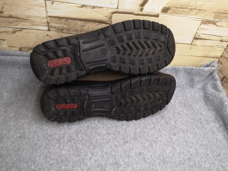 Rieker 38 - dámske kožené topánky, rieker,38