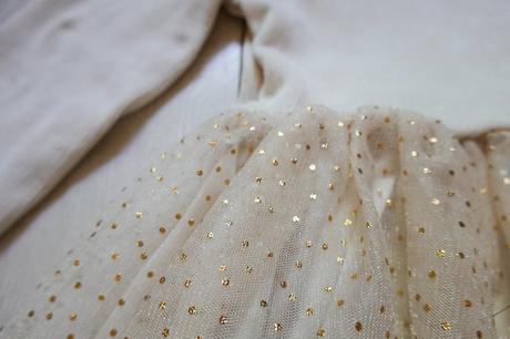 Tylové šaty h&m 134/140, h&m,134