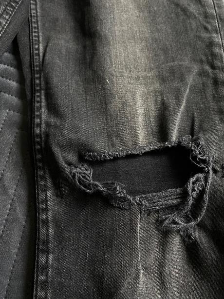 Skinny rifle s dierami, h&m,42