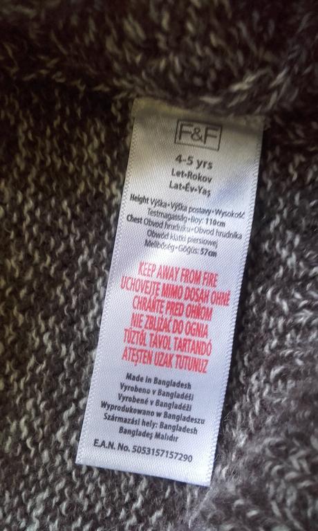 Chlapčenský pulóver, f&f,110