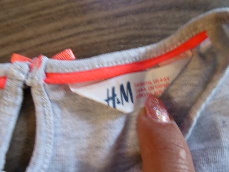 Letné tričko, h&m,110