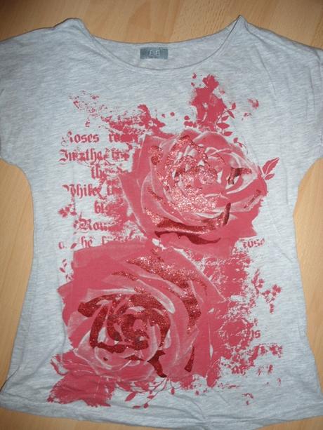 Sede tricko kvety, f&f,158