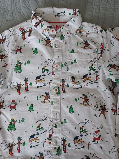 Vianočná košeľa f&f, 