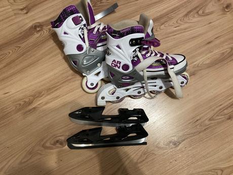 Nastaviteľné korčule worker 2v1, 37