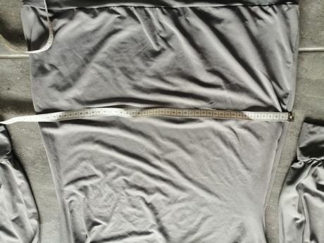 Sivé pružné šaty ham, v36-38, h&m,36