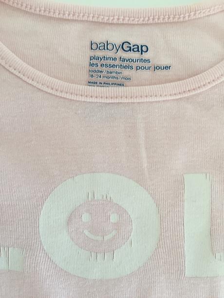 Tricko s napisom lol, gap,86