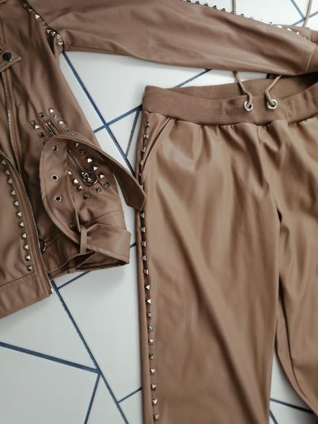 Kozenkovy komplet bunda plus nohavice, l