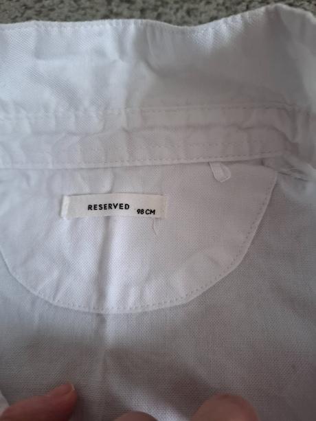 Košeľa body top stav raz oblečené, reserved,98