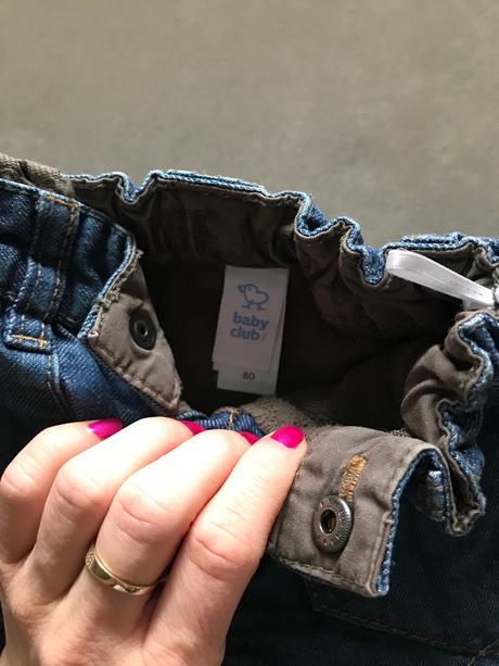 Zateplené rifle, c&a,74