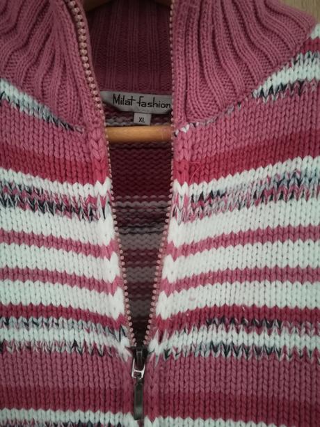 Ružový sveter, xl