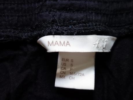 Pohodlné tehotenské nohavice h&m mama, h&m,s