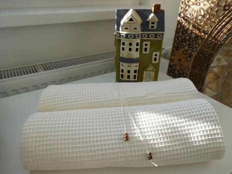 Vaflová bavlna - uteráky-140 x 70 cm, nové, 