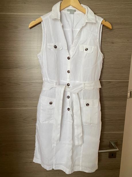 Ľanové šaty h&m, h&m,38