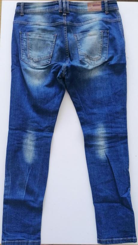 Dámske boyfriend džínsy, terranova,l