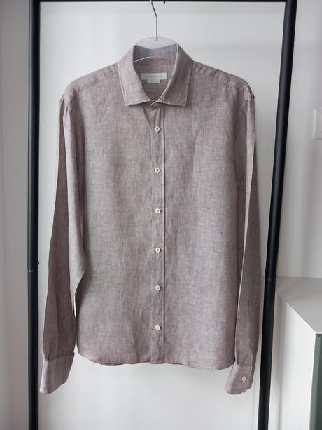Ľanová košeľa m/l/oversize, l
