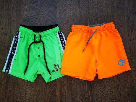 Krátke šortky + plavky, f&f,104