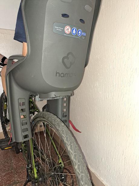 Detská sedačka na bicykel,