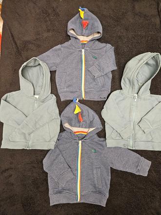 Mikiny pre dvojicky next 6-9m a sinsay 74, next,74