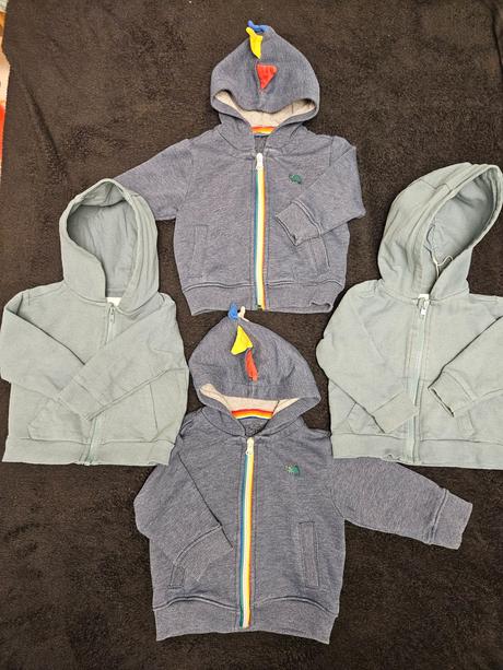 Mikiny pre dvojicky next 6-9m a sinsay 74, next,74