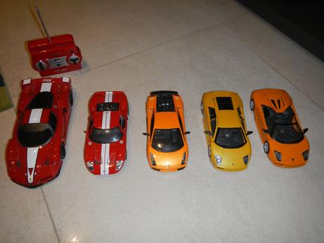 27 ks autá do zbierky,