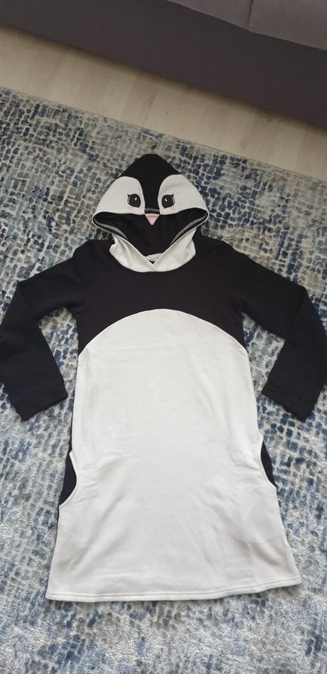 Mikinové šaty č.134-140, h&m,134