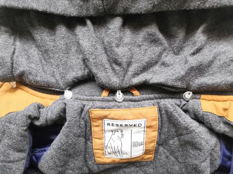 Bunda prechodná reserved v.80 - horčicová, reserved,80