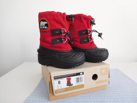 Sorel waterproof- 25v, detská zimná obuv, sorel,25
