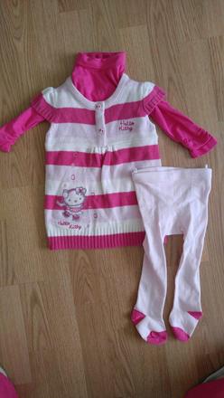 Dievcensky komplet hello kitty veľ. 74, disney,74