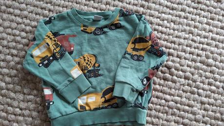 Lindex mikina stavebné stroje 98, lindex,98