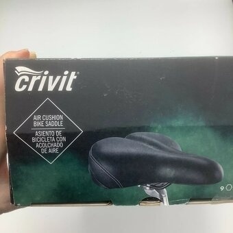 Sedadlo na bicykel - crivit, 