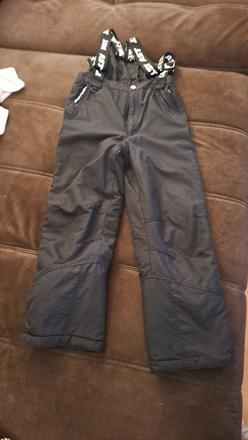 Oteplené zimné nohavice veľ.146cm, 146