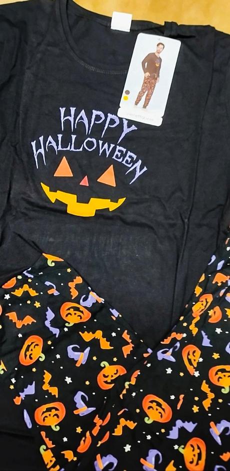 Pánske bavlnené pyžamo halloween značka vienetta, l / m / s / xl / xxl