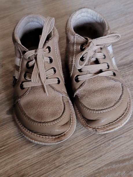 Rak kožené topánočky 21, rak,21