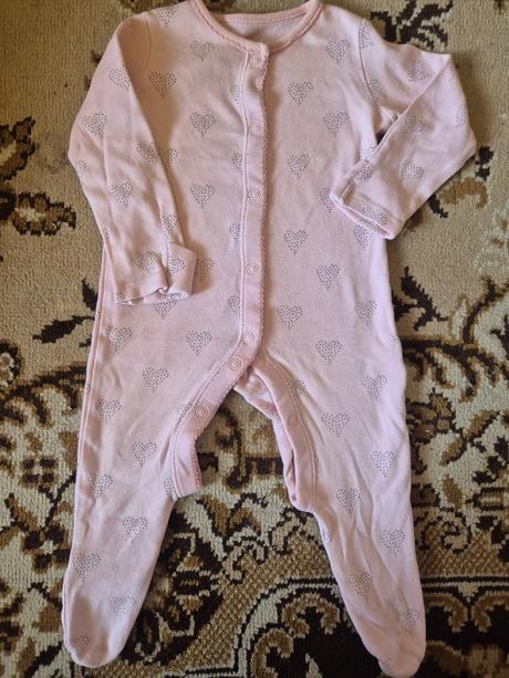 Overal na spanie so srdiečkami, f&f,68