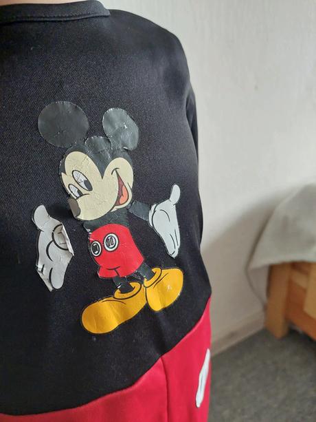 Mickey mouse karnevalový kostým veľ.110-116,