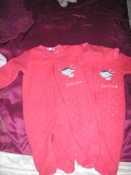 Flisový overal 2ks+2ks, 68