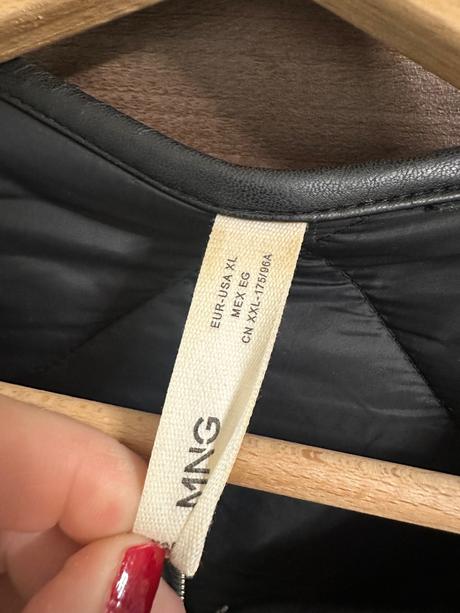 Koženková vedta mango xxl, mango,xxl