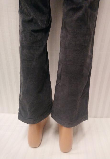 Dámske sivé elastické nohavice, benetton, l, benetton,l