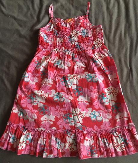 Kvetované šaty, outfit,104