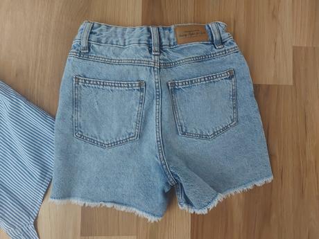 Letný komplet - kraťasy a blúzka, h&m,134