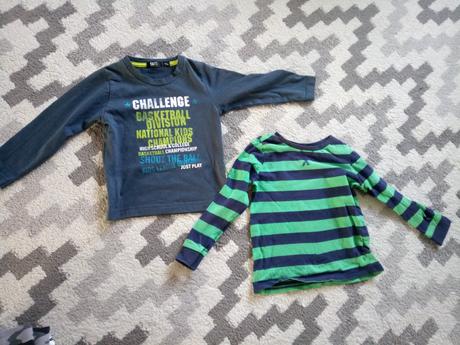 Tričká 2ks, just play,92