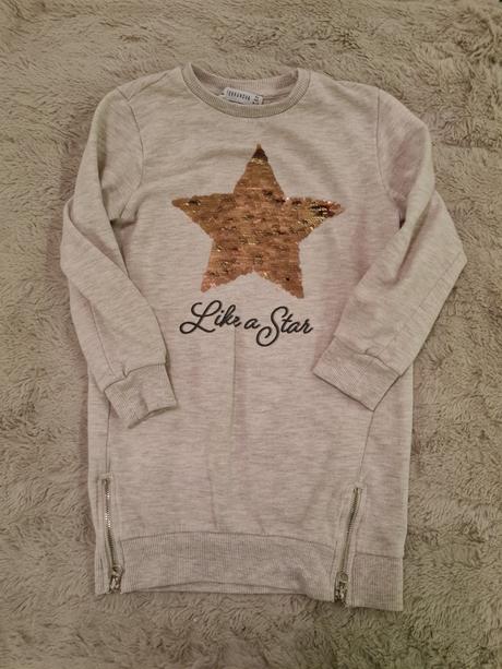 Dievčenská predĺžená mikina, terranova,116