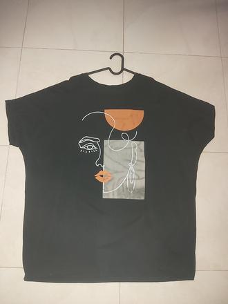 Oversize tričko/tunika xl/xxl, xl