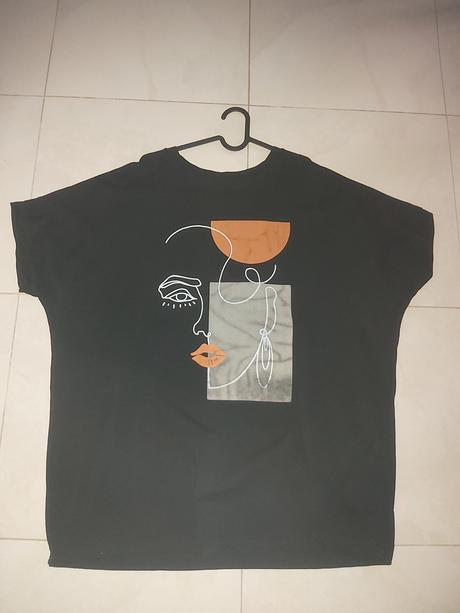 Oversize tričko/tunika xl/xxl, xl