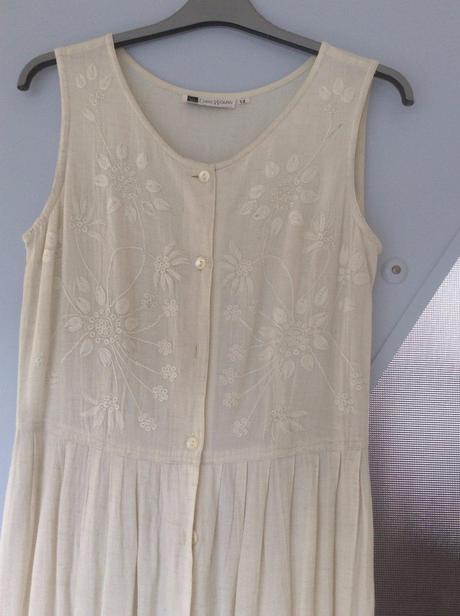 Luxusné ľanové šaty, l