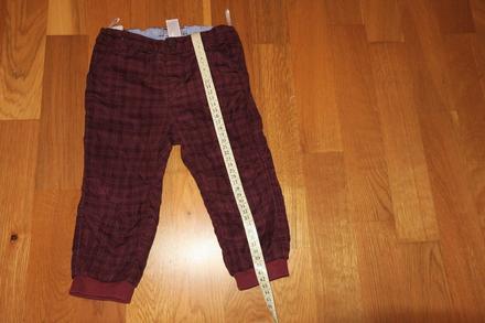 Mencestrove nohavice podsite, baby club,80