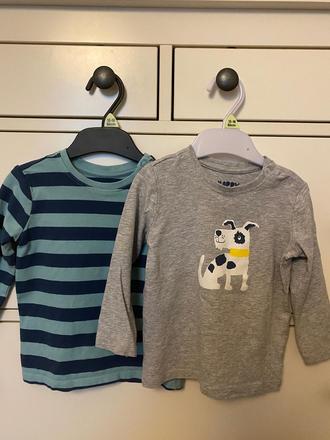 Detské trička 2x tchibo vel 74/80, 80