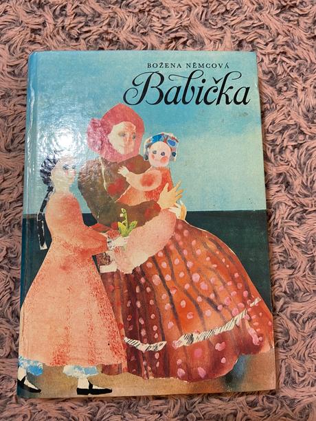 Krásna stará retro kniha babička božena němcová 65,