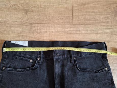 Riflové krátke  nohavice, h&m,36